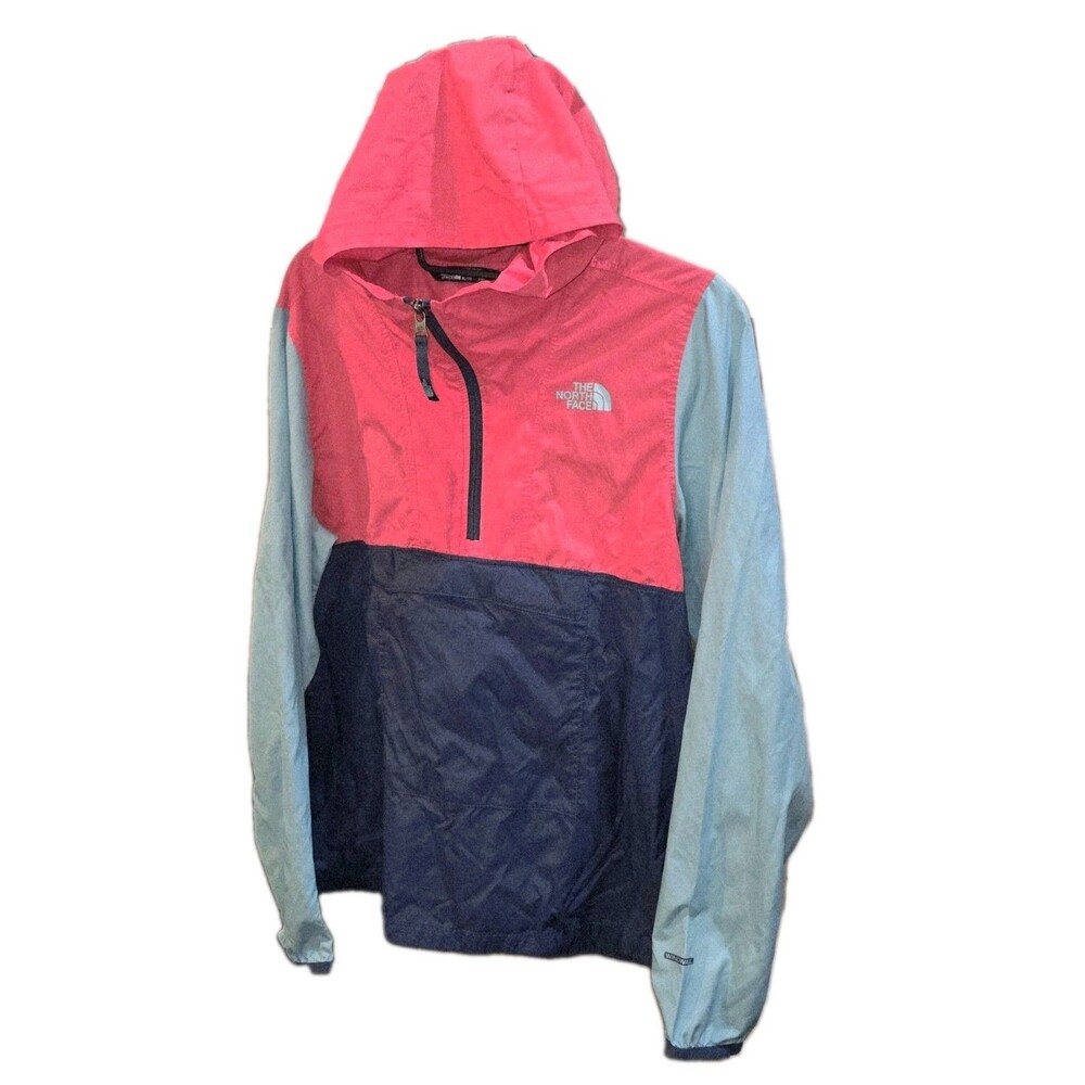 The North Face Sz XL Windwall ½ Zip Hoodie Lightweight Pullover Logo Windbreaker